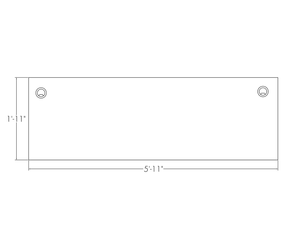 6-Foot Wide Classroom Desk with C-Legs and Modesty Panel | Factory Clearance - Image 3