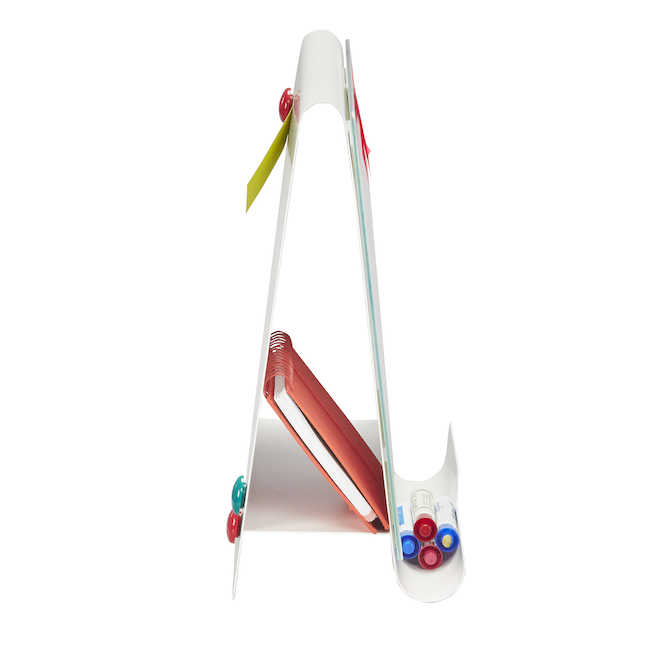 Desktop Whiteboard and Magnetic Document Stand - Image 2