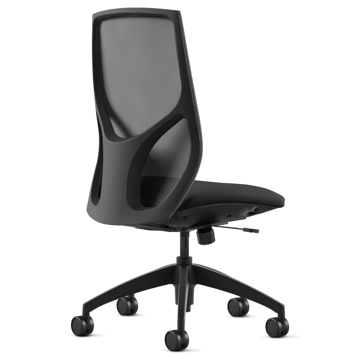 Mid Back Armless Office Chair | Modern Mesh Back Task Chair | Multiple Colors Available - Image 3