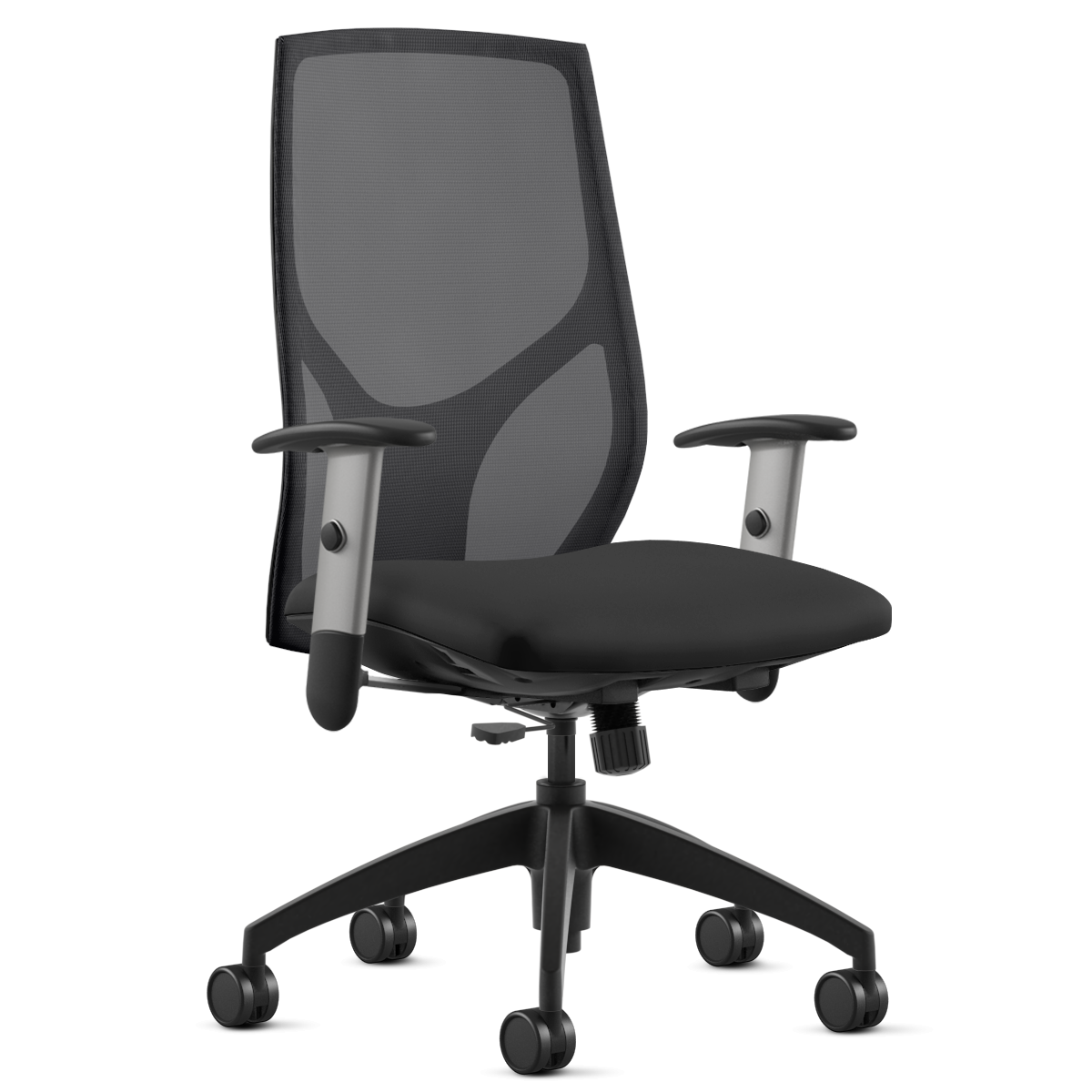 Mid Back Office Chair | Modern Mesh Back Task Chair | Multiple Colors Available - Image 2