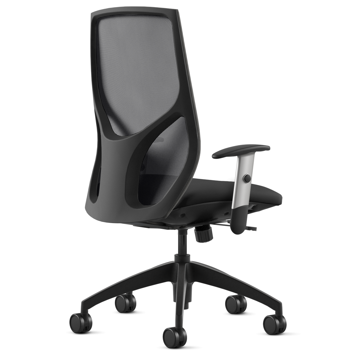 Mid Back Office Chair | Modern Mesh Back Task Chair | Multiple Colors Available - Image 3