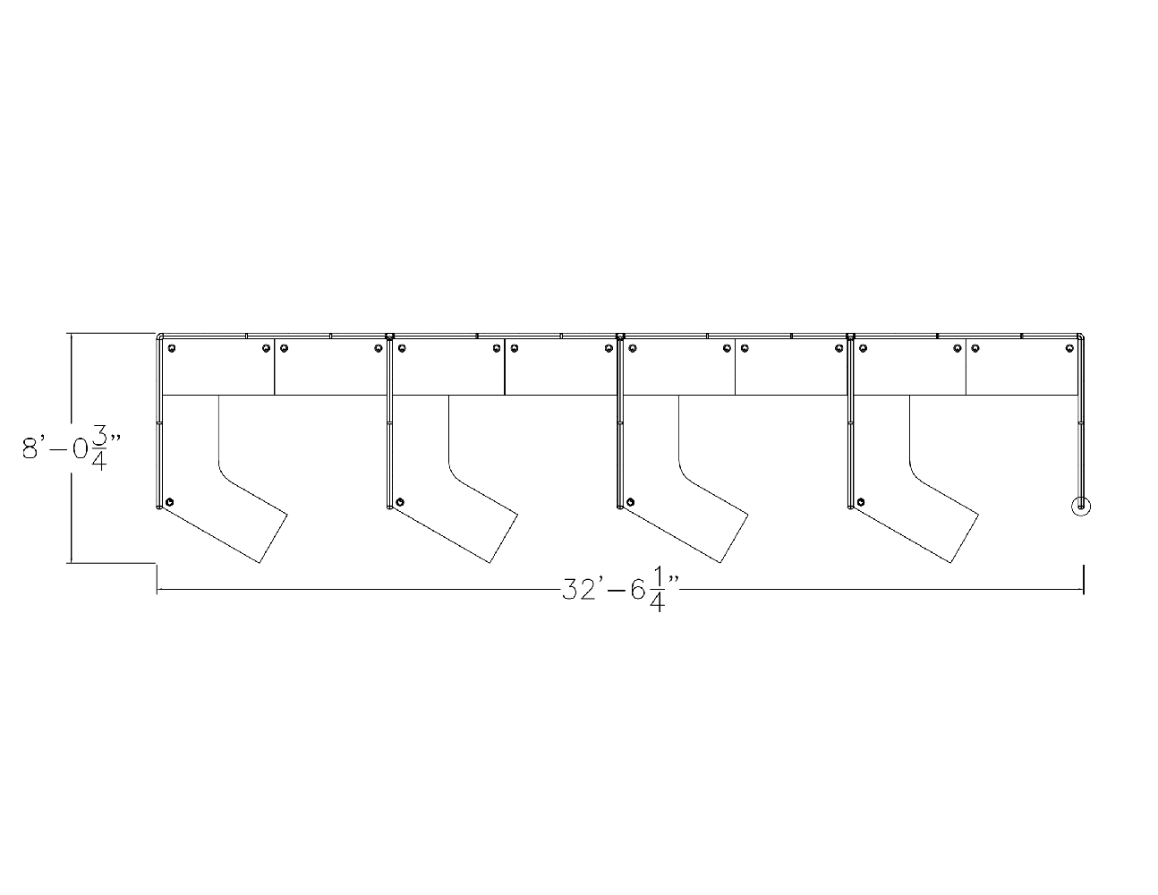 Administrative Cubicle Workstations | 4-Person | Emerald Cubicle Collection | 8x8x65"H - Image 2