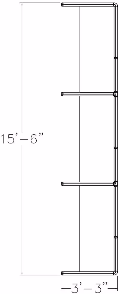3-Person Call Center Cubicles | Emerald Cubicle Collection | 3x5x39"H - Image 2
