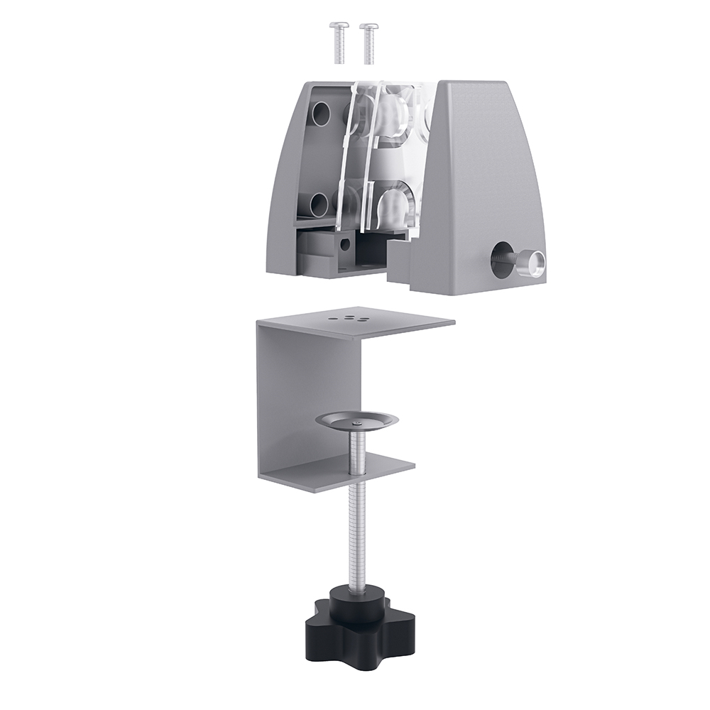 Clear or Frosted Acrylic Desk Dividers 16" High | eSCAPE Privacy Solutions | 8 widths - Image 5