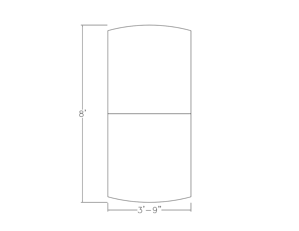 8 Person Conference Room Setup | 8' Arc Rectangle Conference Table | Open Shelf Credenza - Image 4