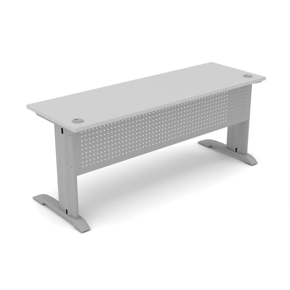 6-Foot Wide Classroom Desk with C-Legs and Modesty Panel | Factory Clearance - Image 2