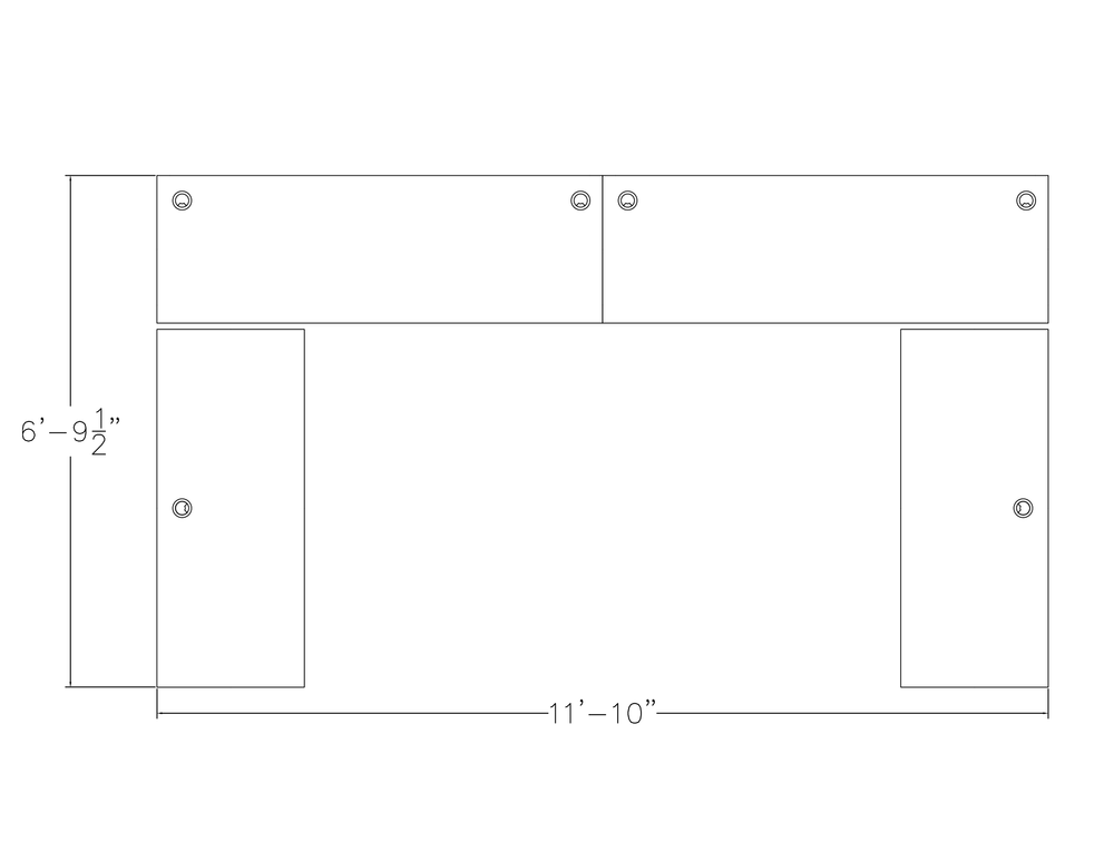 Executive L-Shaped Desk Suite With Sit to Stand Desk | Indigo Desk Series | 6x7 - Image 2
