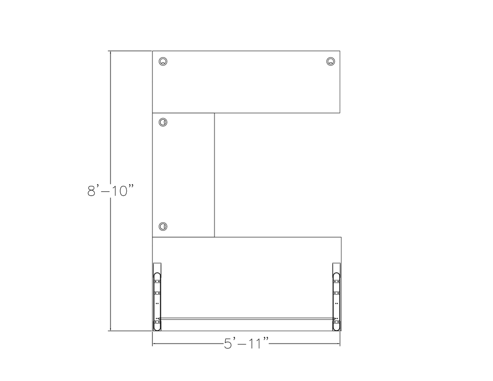 Indigo Series U-Shaped Desk | 6x9 | Multiple Laminates Available - Image 2