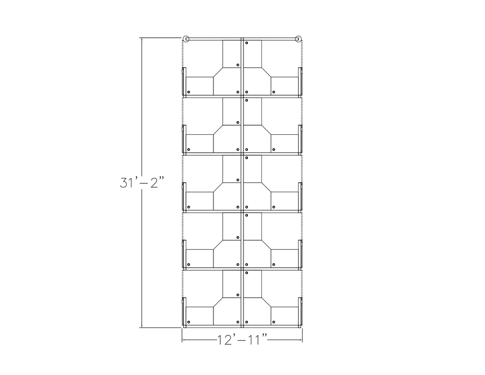 10-Person Cubicle Workstations with Sliding Door and Storage | Sapphire Cubicle System | 6' x 6' x 65" H - Image 2