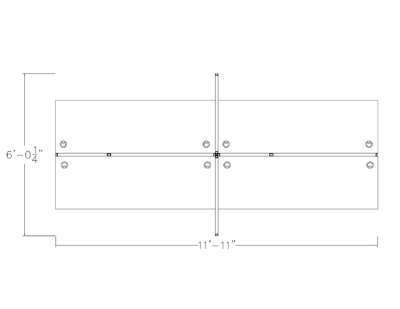 4-Person Modern Cubicle Workstations With Storage | Call Center Cubicles | SAPslim Cubicle Collection | 3 x 6 x 65"H - Image 2