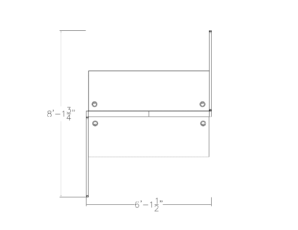 2-Person Call Center Cubicle Workstation | SAPslim Cubicle Collection | Sapphire Cubicle Collection | 6x4x65"H - Image 2