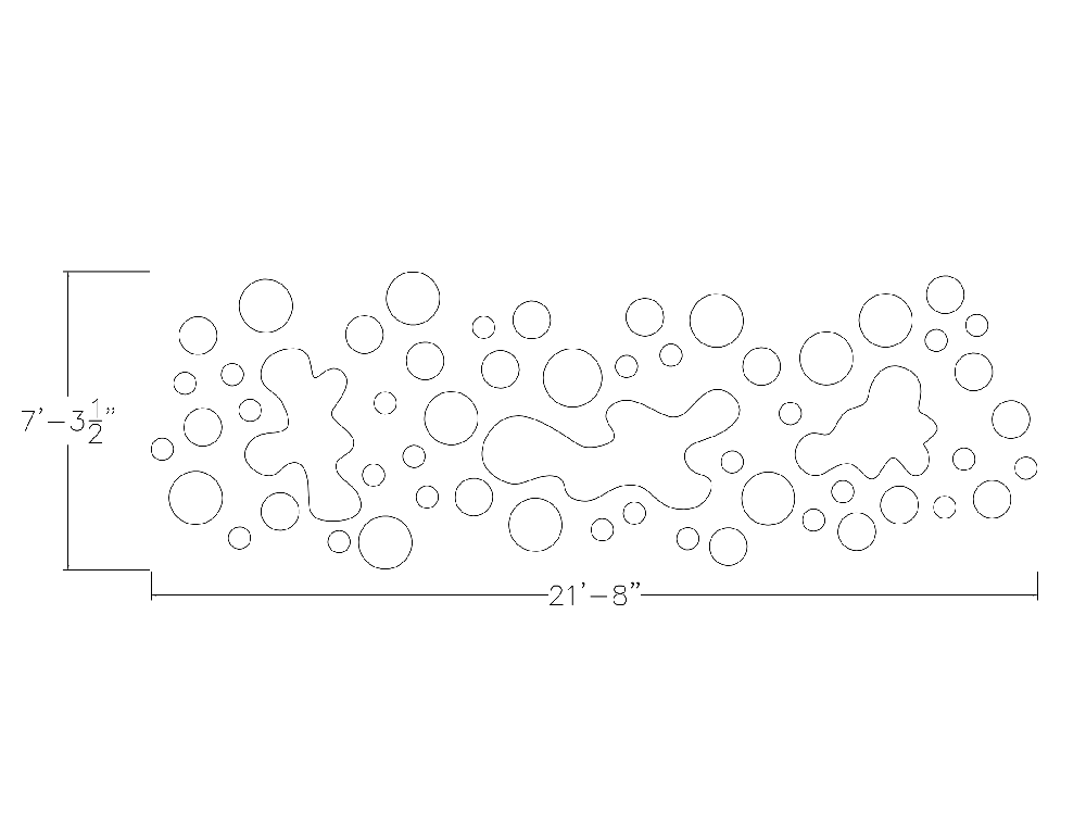 eSCAPE Acoustic Wall Art | Large Abstract Mural | 15 Colors Available - Image 2