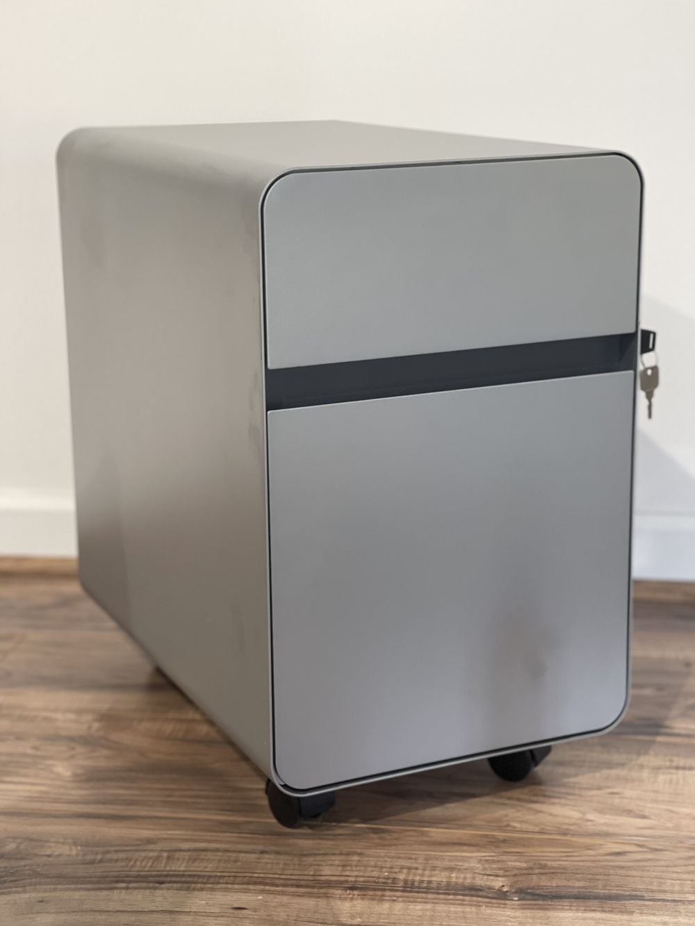 "Wally" Mobile Storage Pedestal Cabinet | Rolling File Cabinet - Image 4