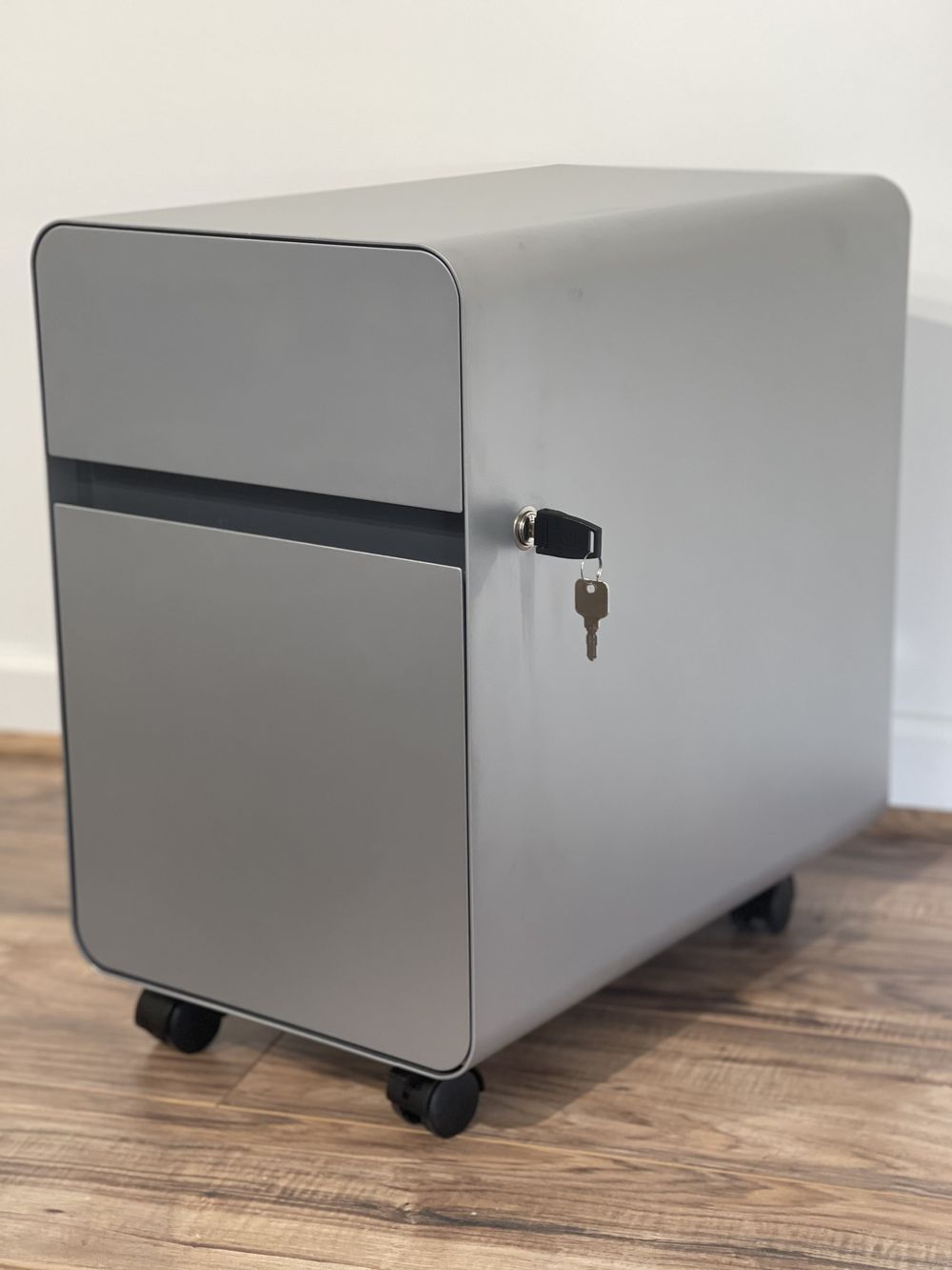 "Wally" Mobile Storage Pedestal Cabinet | Rolling File Cabinet - Image 3