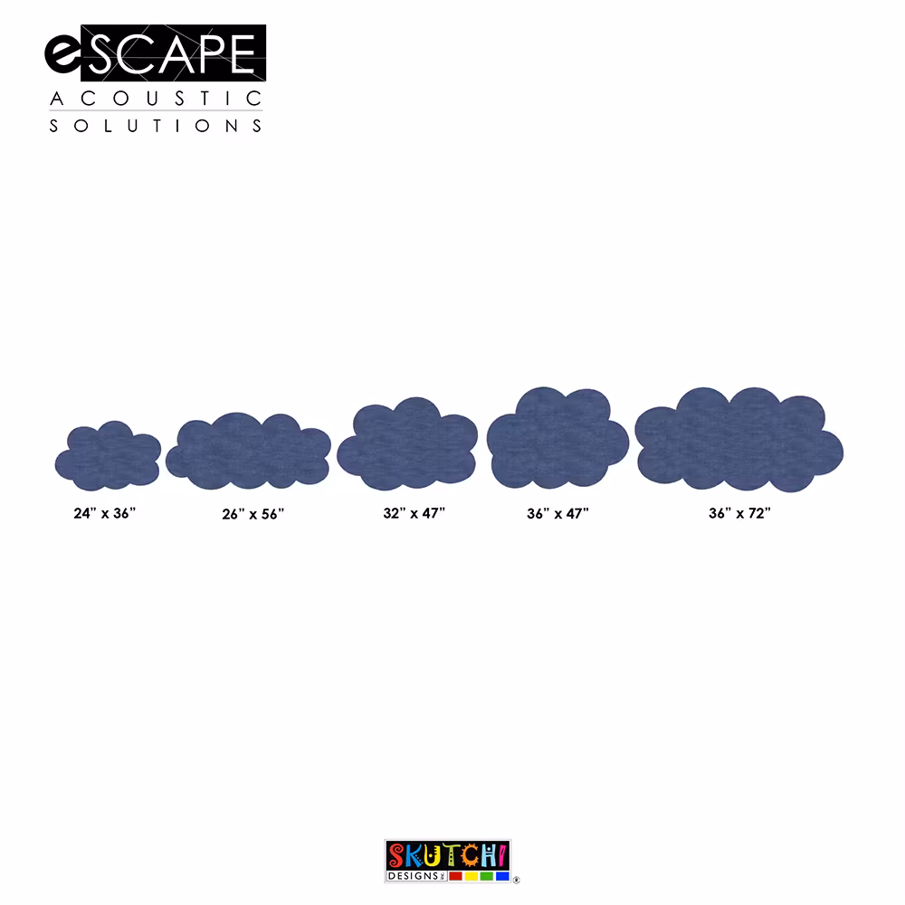 Individual Cloud Ceiling Panels | Build Your Own Sets | 18 Colors - Image 3