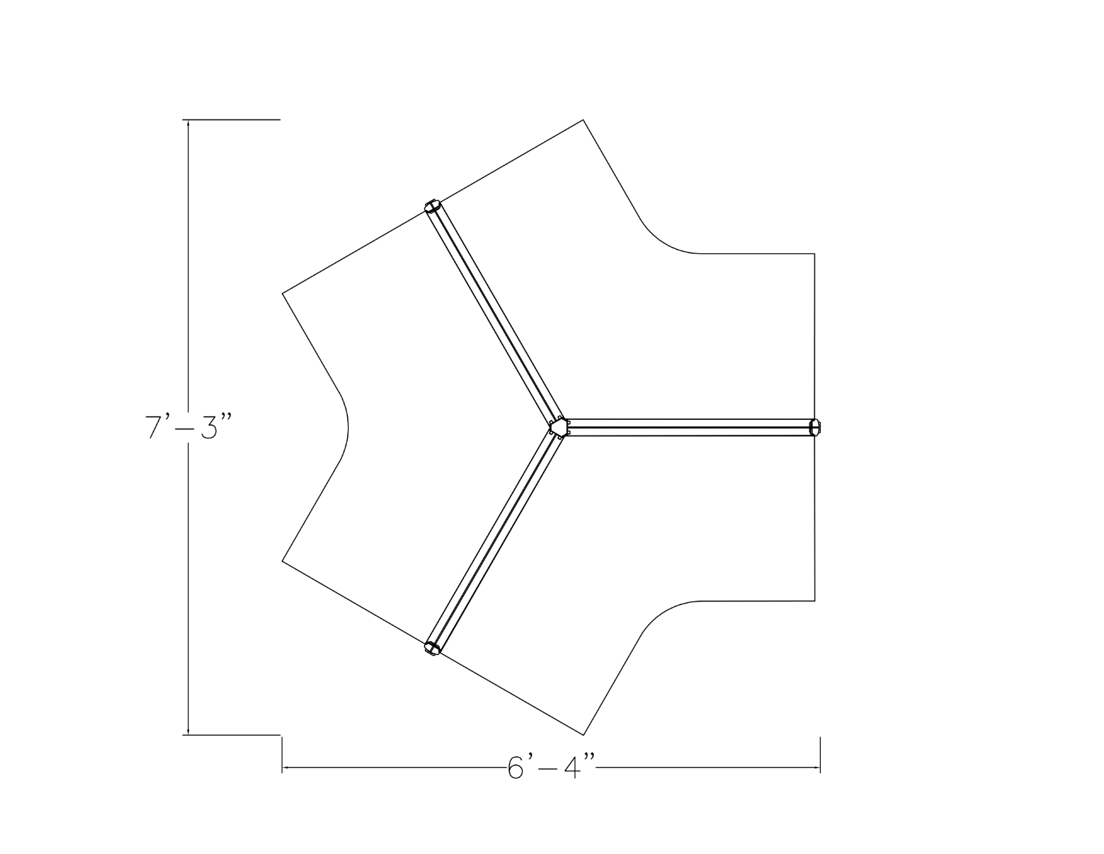 Library Study Desk Stations | Emerald Cubicle Collection | 3x3x39"H - Image 2