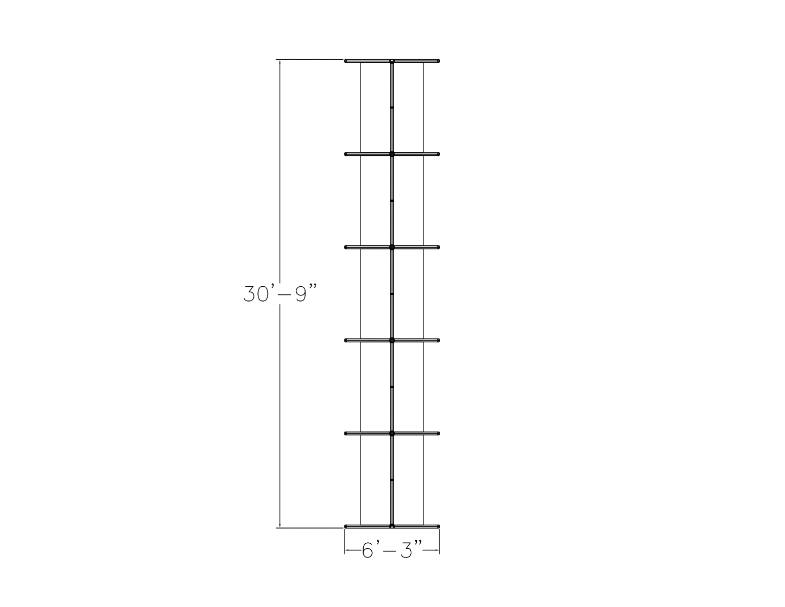 10-Person Call Center Cubicles | Emerald Cubicle Collection | 3x6x65"H - Image 2