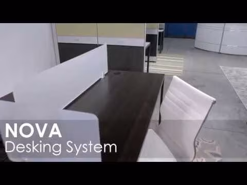 Nova Desking System | 24x60 Seats 4 | 5 Colors Available - Image 3