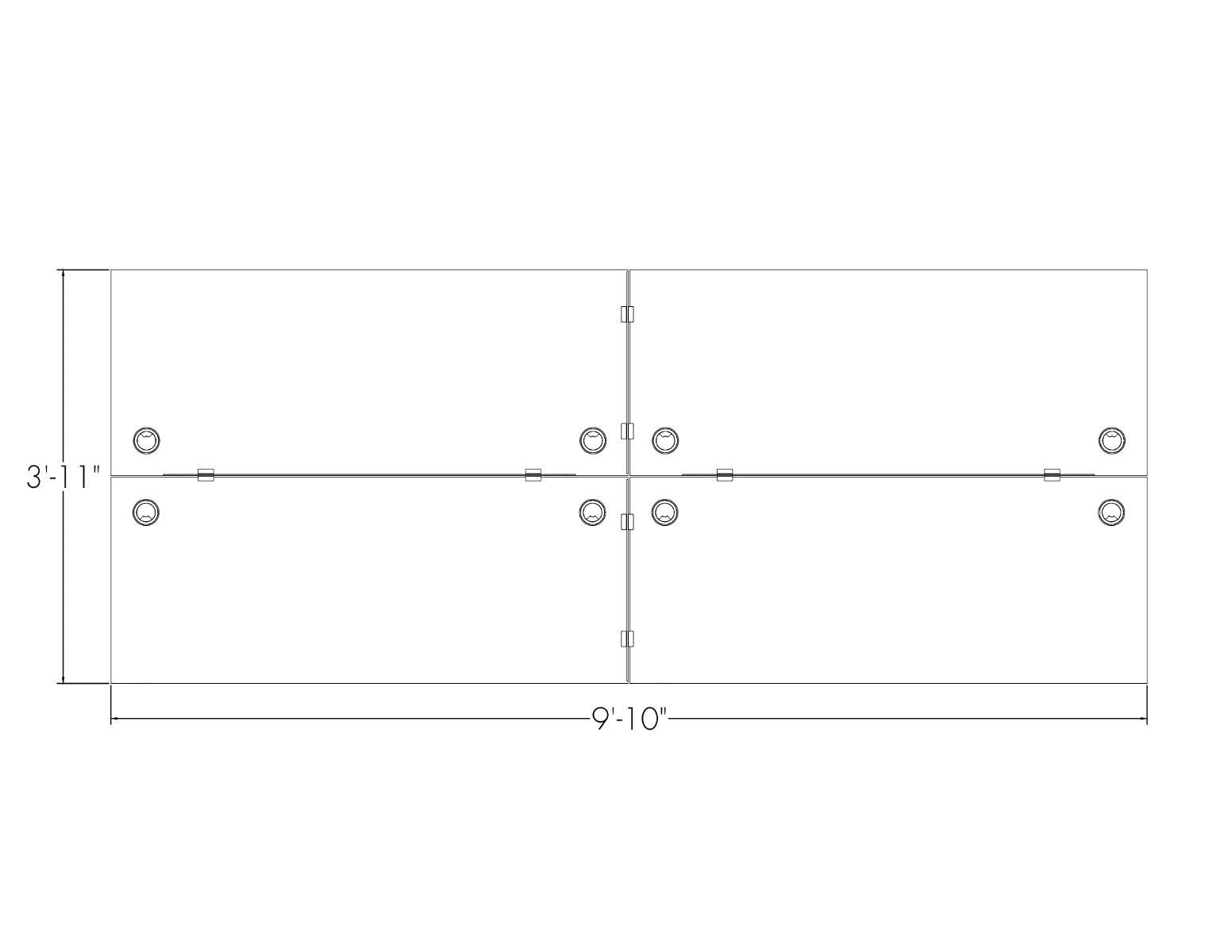 Nova Desking System | 24x60 Seats 4 | 5 Colors Available - Image 17