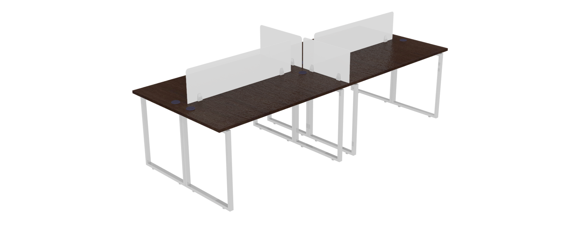Nova Desking System | 24x60 Seats 4 | 5 Colors Available - Image 15