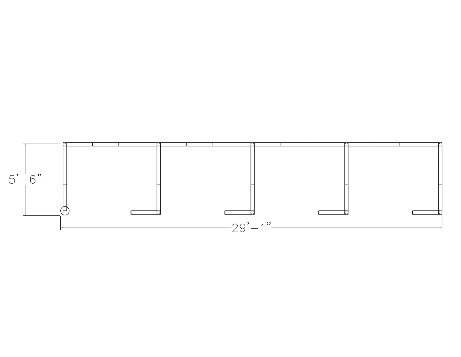 5-Person Office Cubicle Divider Walls | Sapphire Cubicle System | 5'x7'x65"H - Image 2