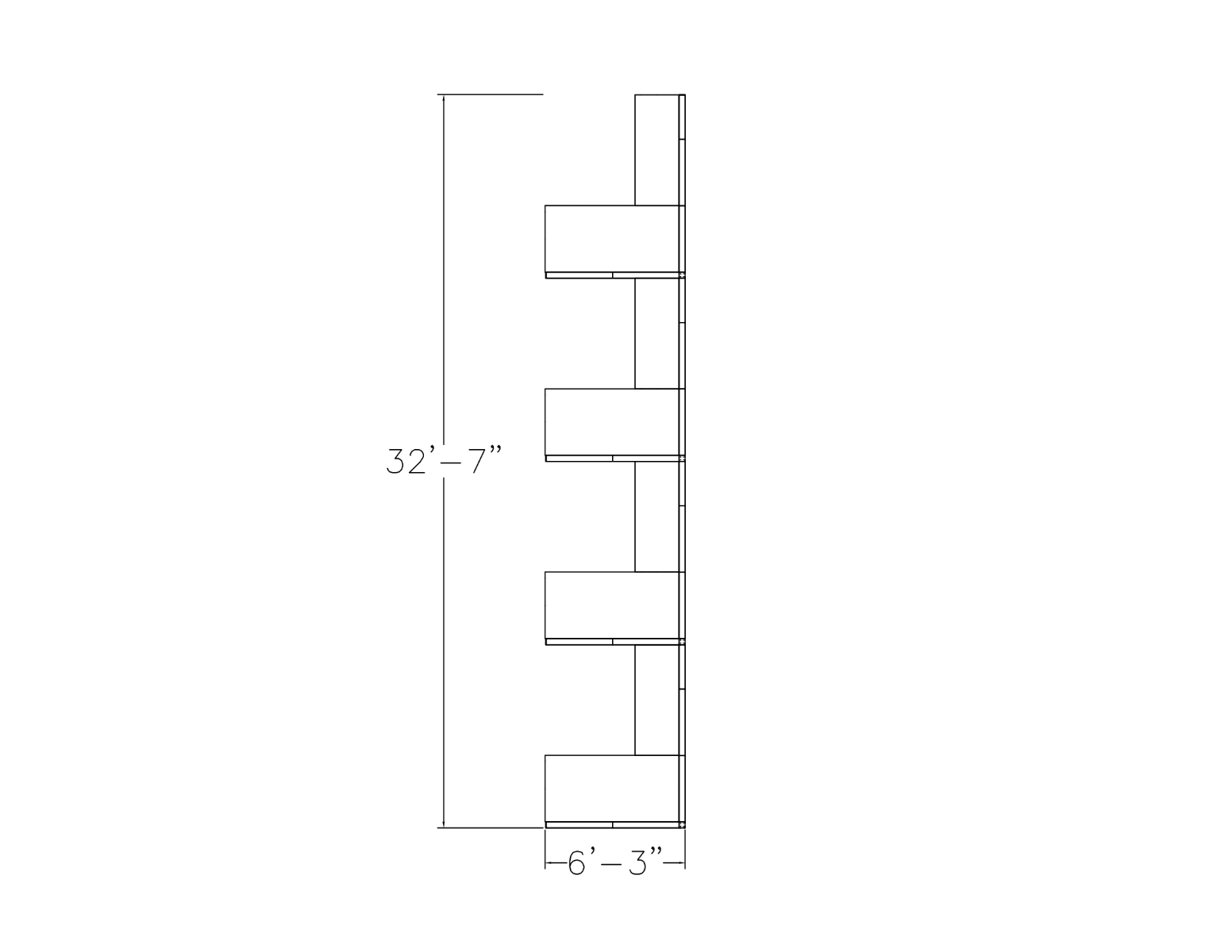 4-Person Modular Office Workstations | Sapphire Cubicle System | 6x8x39"H - Image 2