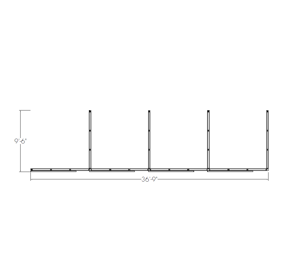 Divider Wall Value Pack | Sapphire Wall System | 9'x9'x95"H - Image 2