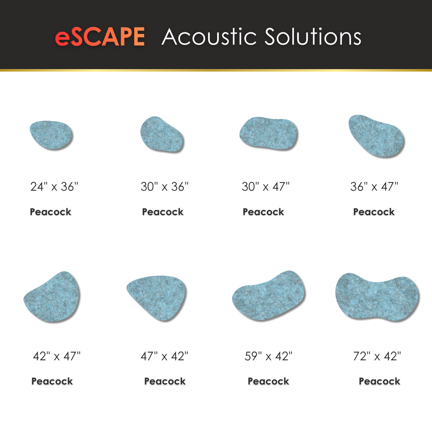 Individual Pebble Ceiling Tile | Build Your Own Sets | 18 Colors - Image 3